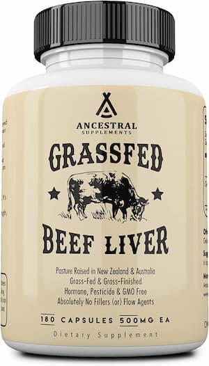 ancestral supplements beef liver supplement