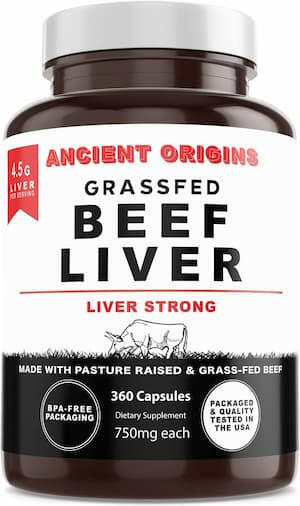 Ancient Origins beef liver supplement