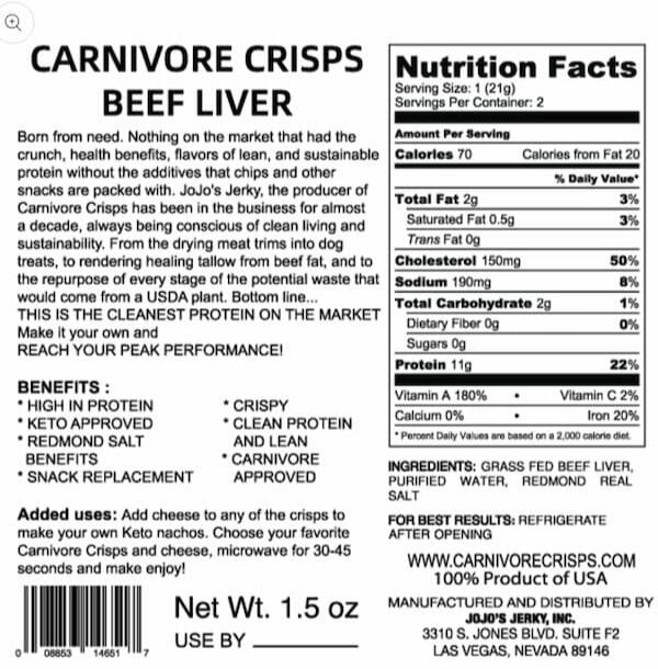 Carnivore Crisps